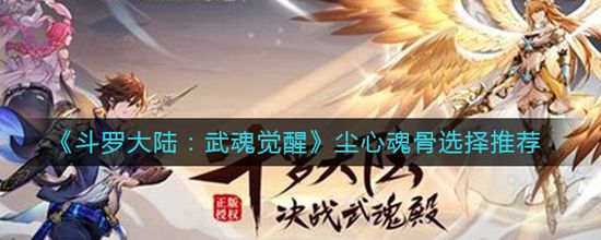 《斗罗大陆：武魂觉醒》尘心魂骨选择推荐(图1)