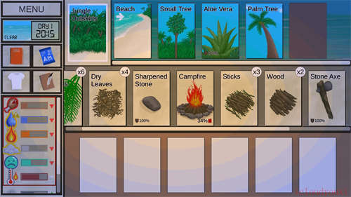 生存卡：热带岛屿云游戏截图2