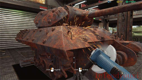 坦克修理模拟器云游戏截图3