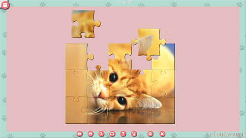 1001拼图：可爱猫咪2云游戏截图2