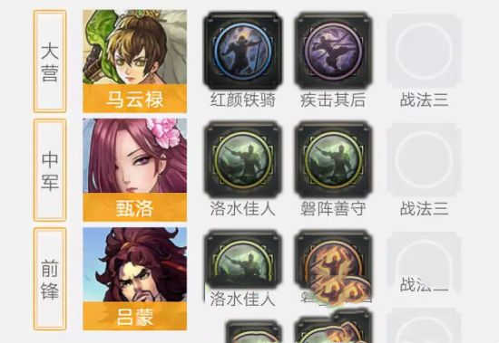 率土之滨开局队伍搭配推荐(图6)