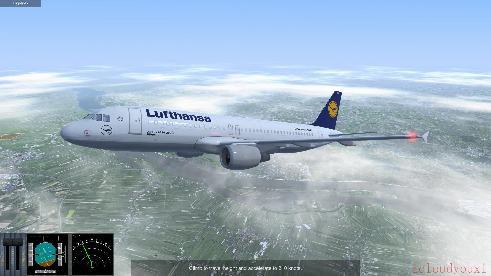 准备起飞：A320客机模拟云游戏截图1