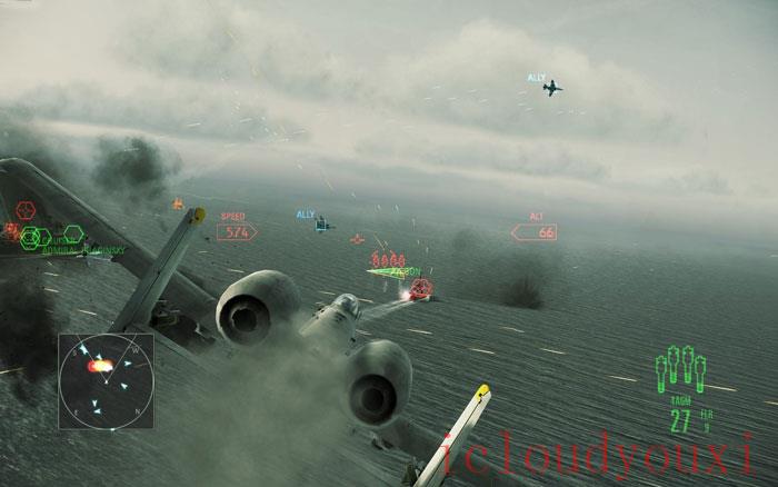 皇牌空战7：突击地平线中英文云游戏截图2