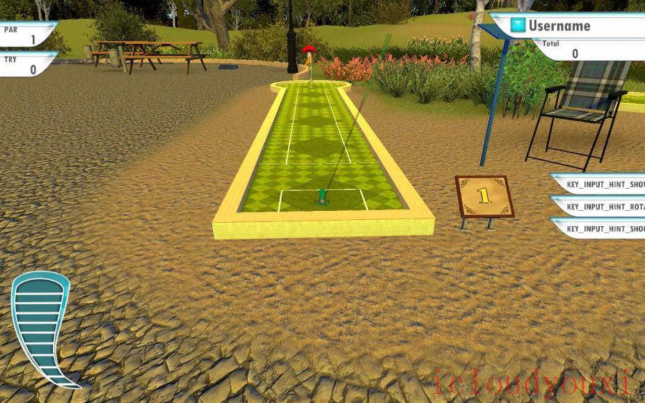 3D迷你高尔夫云游戏截图3