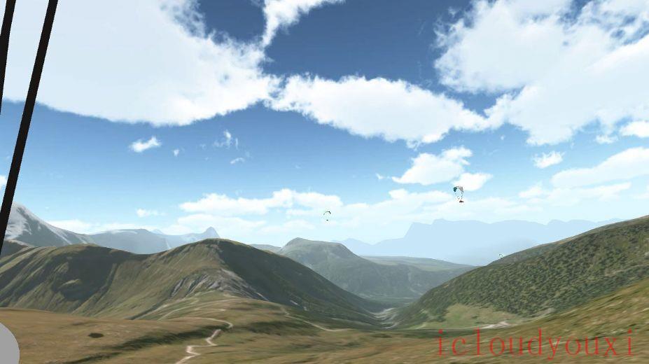 3D滑翔降落伞云游戏截图3