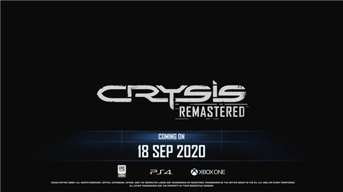 官宣：《孤岛危机：复刻版》9月18日登陆PS4、Epic和XB1(图1)
