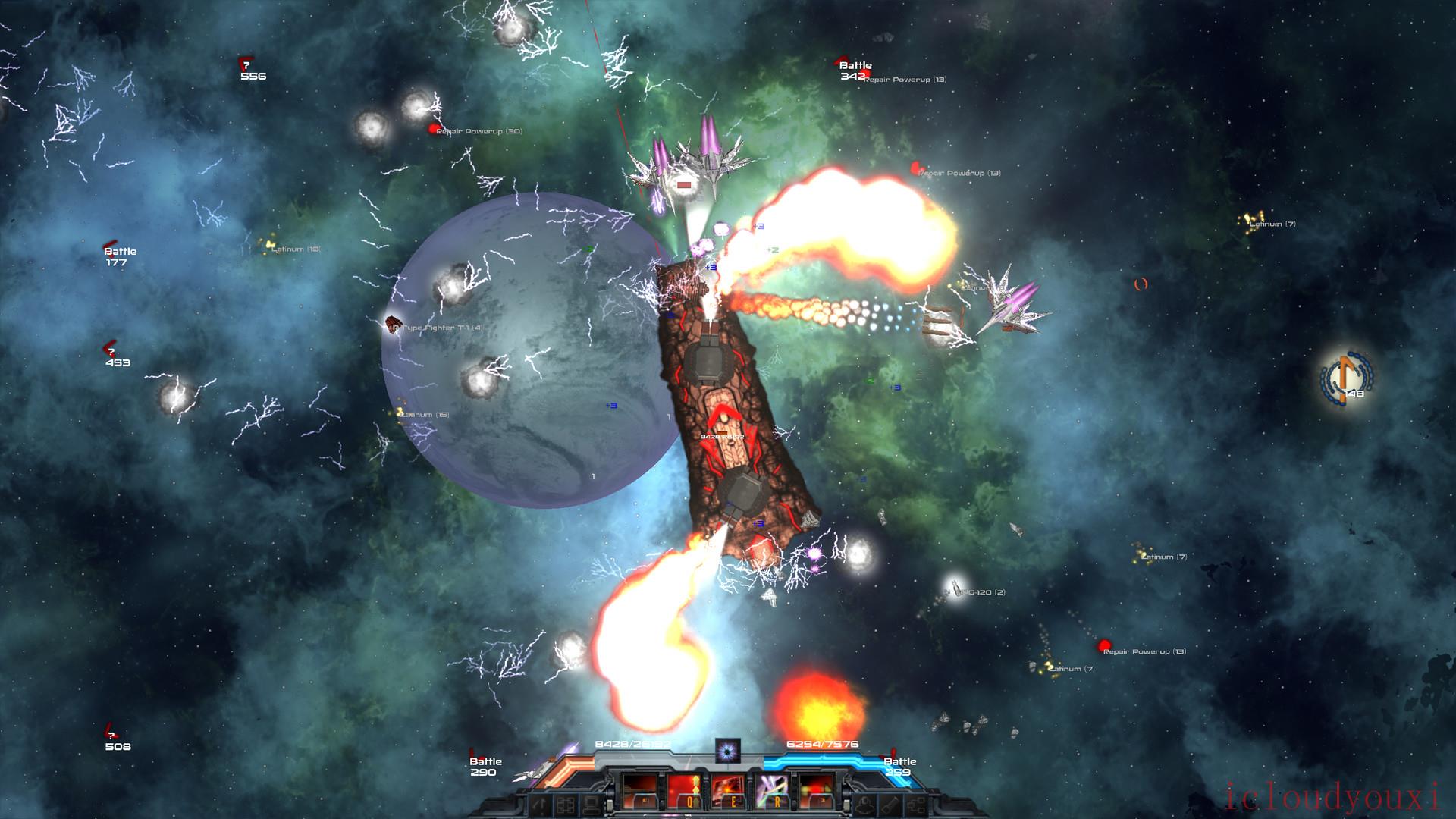 Nienix：宇宙战争官方云游戏截图2
