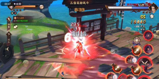 《侍魂：胧月传说》贺隐奇袭连招 绕背岩凸风魔手里剑(图5)