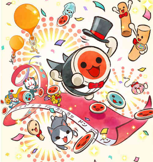 太鼓达人20周年纪念图发布 将和tiktok展开联动(图1)