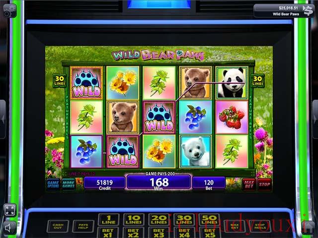 IGT游戏机：熊爪云游戏截图4