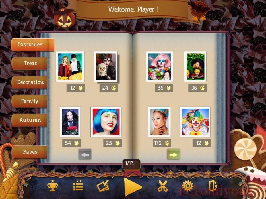 假日拼图：万圣节3云游戏截图4
