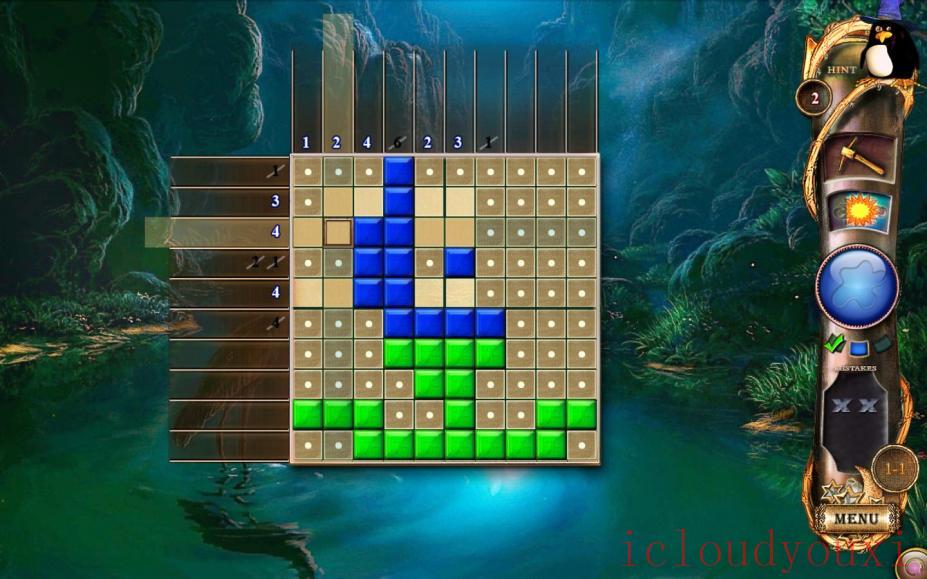 幻想马赛克11：逃离恐龙云游戏截图3