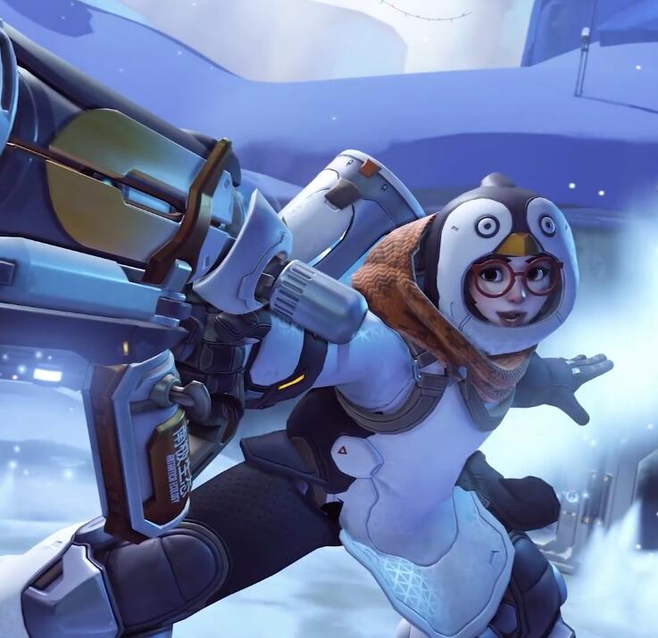 守望先锋小美新皮肤公布 雪地企鹅可爱来袭(图1)