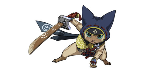 《怪物猎人：崛起》公布牙猎犬和艾露猫概念图(图1)