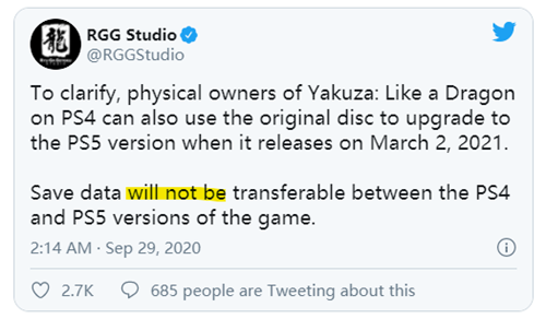 文件架构差异可能导致PS5无法兼容PS4游戏存档(图2)