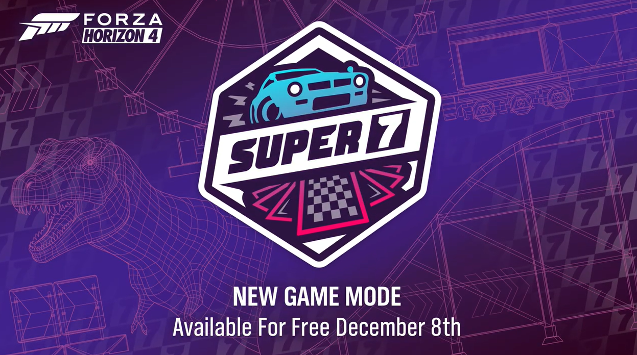 《极限竞速:地平线4》Super7预告片 自定义特技赛道(图1)