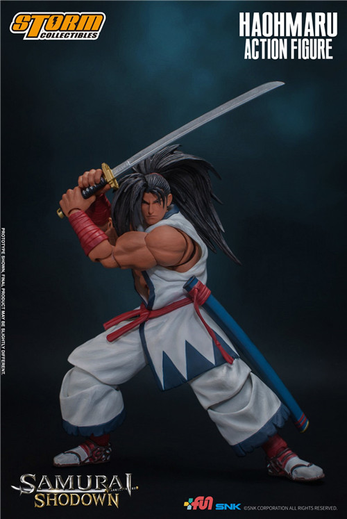Stormtoys发布《侍魂：晓》霸王丸可动人偶(图1)