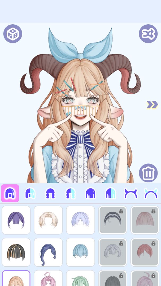 怪物女孩换装云游戏截图3