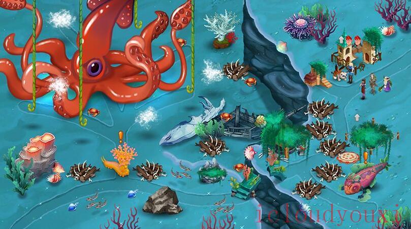 精灵河流5：海底探险云游戏截图2