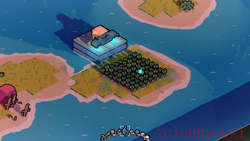 蓝色能量云游戏截图2
