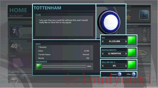 英超足球经理2012专区游戏截图3