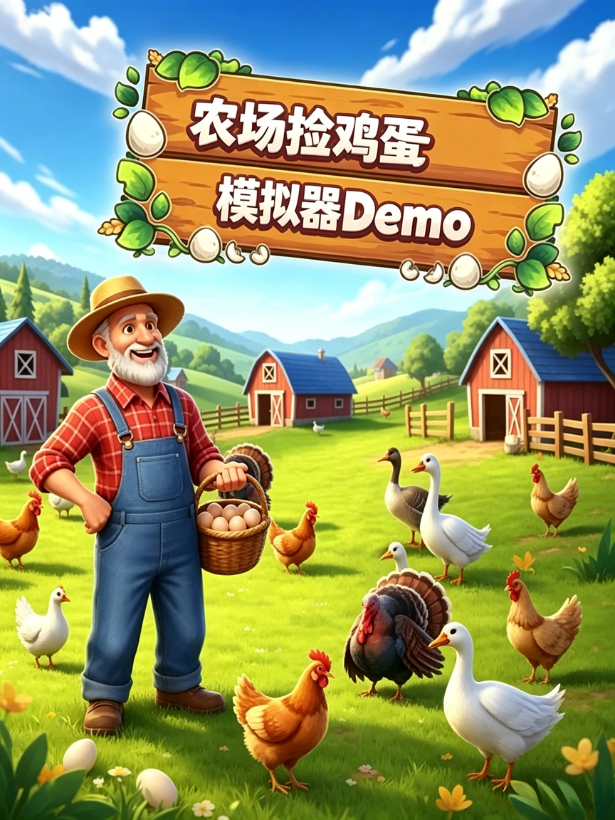 农场捡鸡蛋模拟器Demo