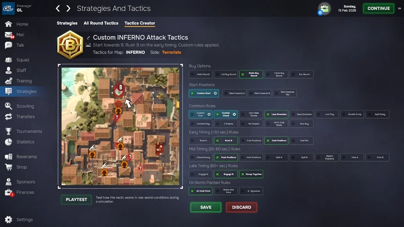 CSGO电竞经理模拟器游戏截图1