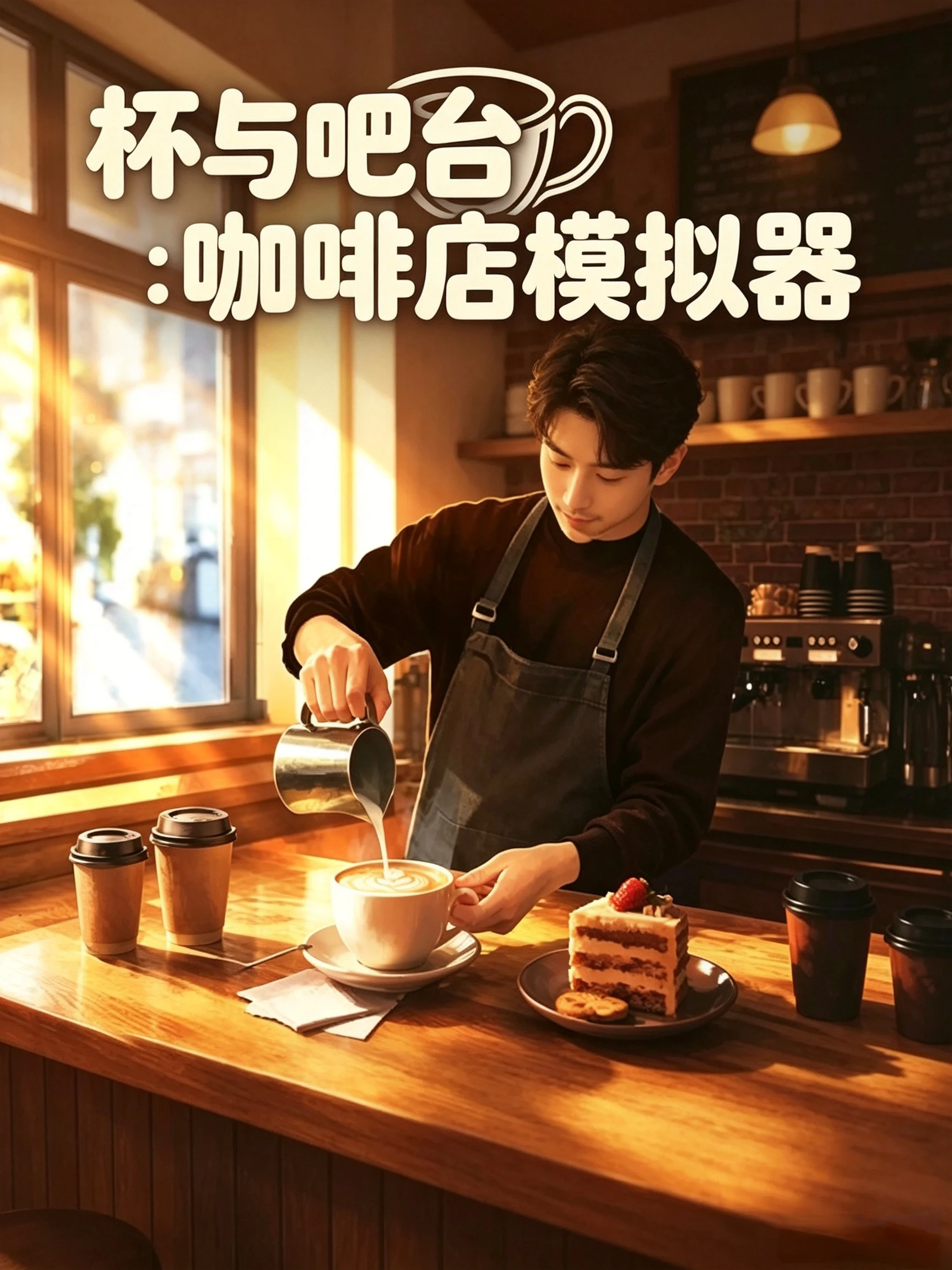 杯与吧台:咖啡店模拟器