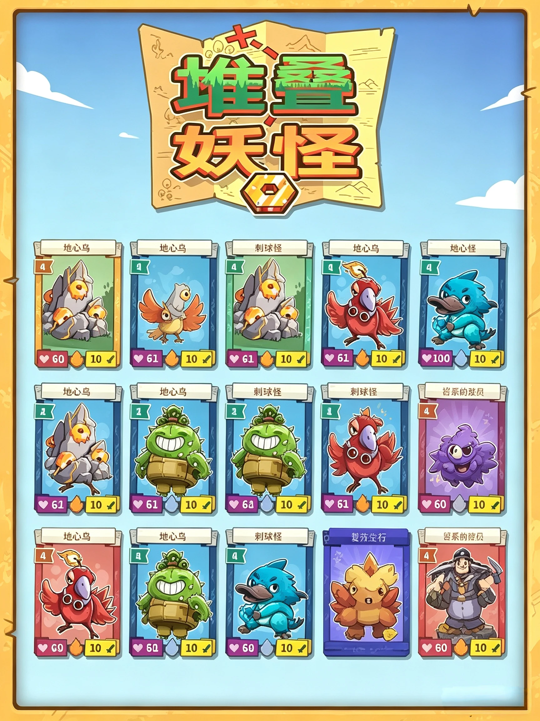 堆叠妖怪