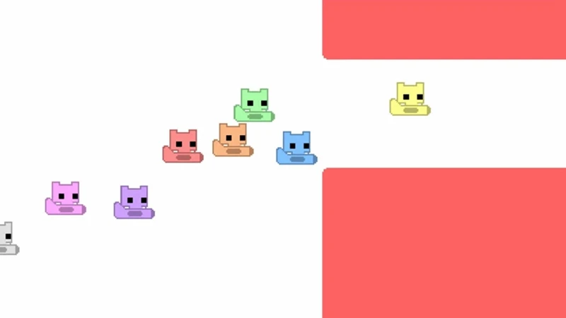 萌猫公园 PICO PARK游戏截图1