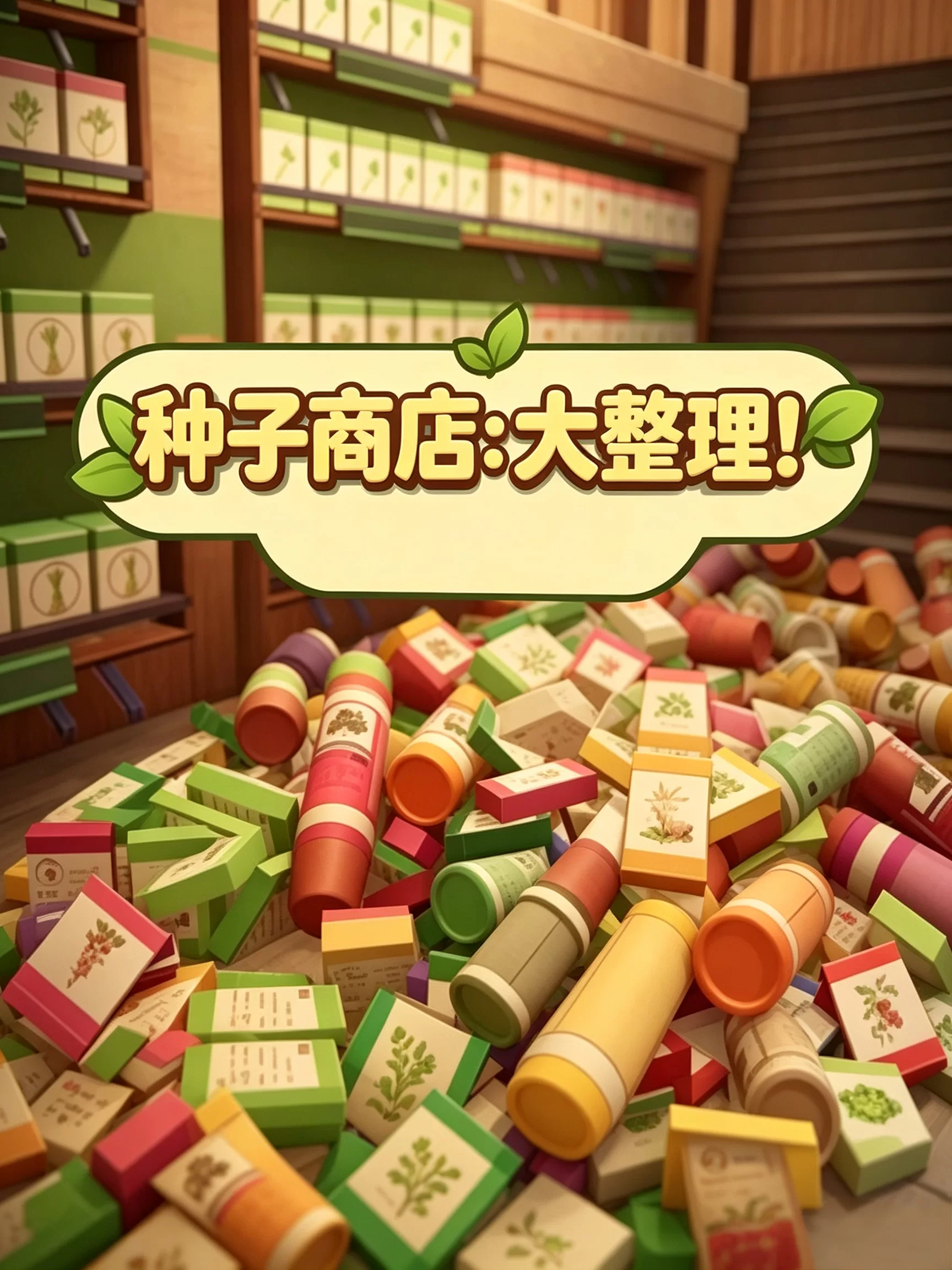 种子商店：大整理