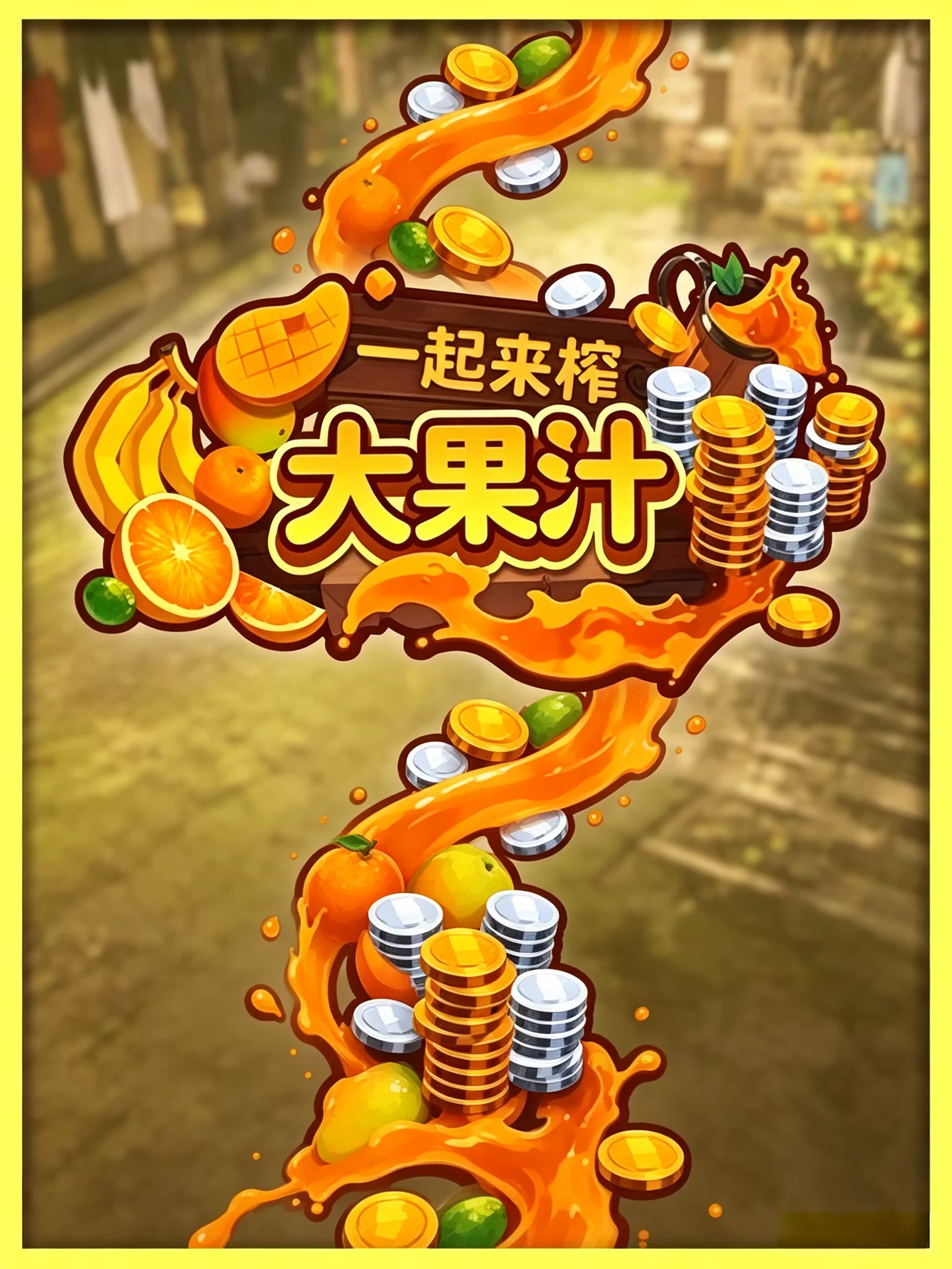 一起来榨大果汁