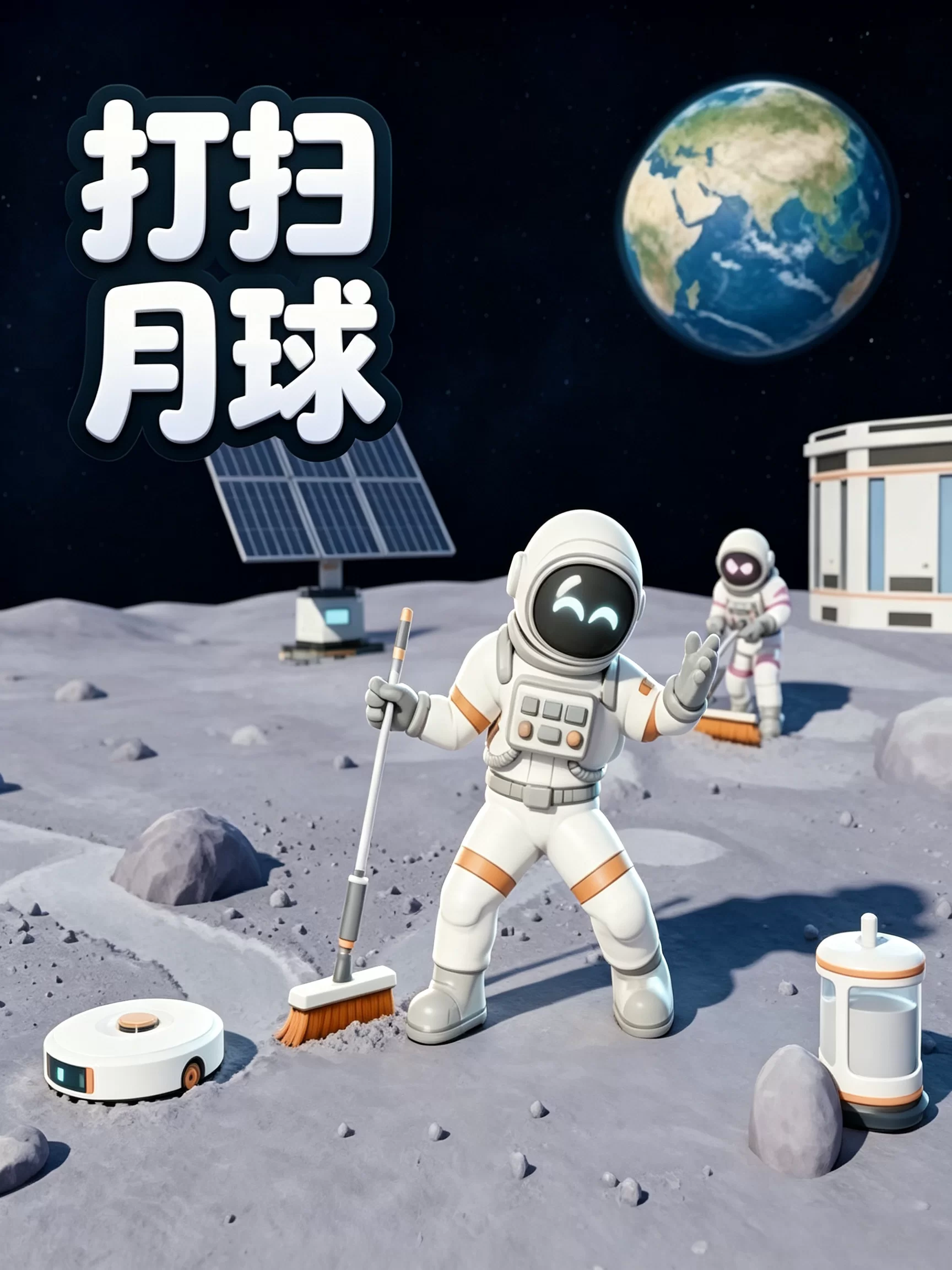 打扫月球（月球清洁工）·联机